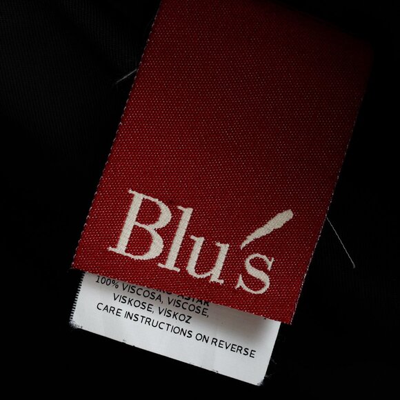 Max Mara Studio Blue Alpaca Coat - Picture 12 of 15